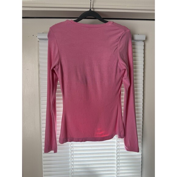 OGL Womens Bra Me Pink Lightweight long sleeve Shirt Large Activewear - Picture 4 of 7